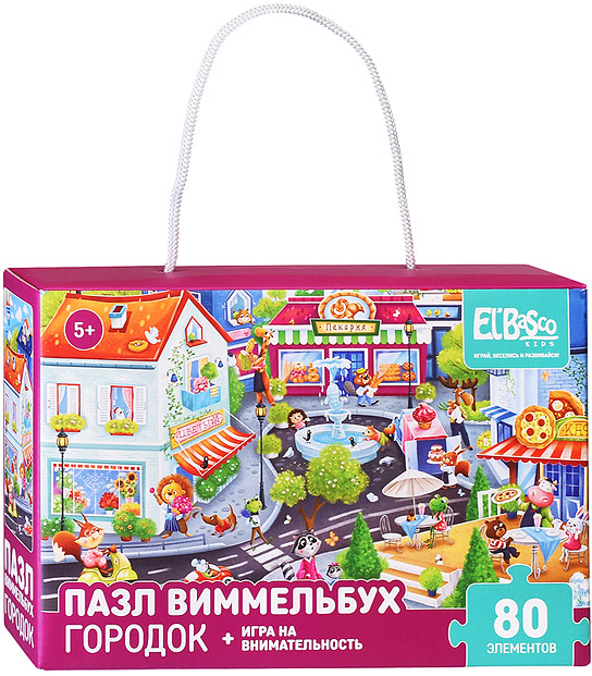 Пазл «Городок» | El`BaSco toys