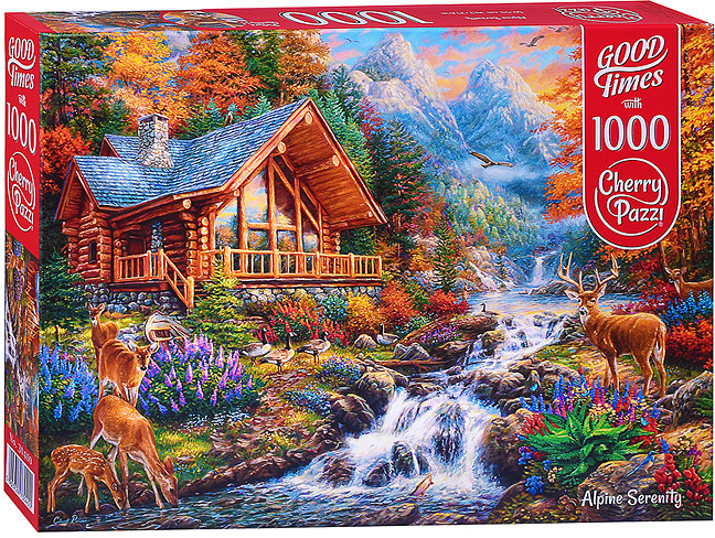 Пазл «Альпийская безмятежность» | Cherry Pazzi