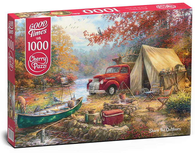 Пазл «Отдых на природе» | Cherry Pazzi