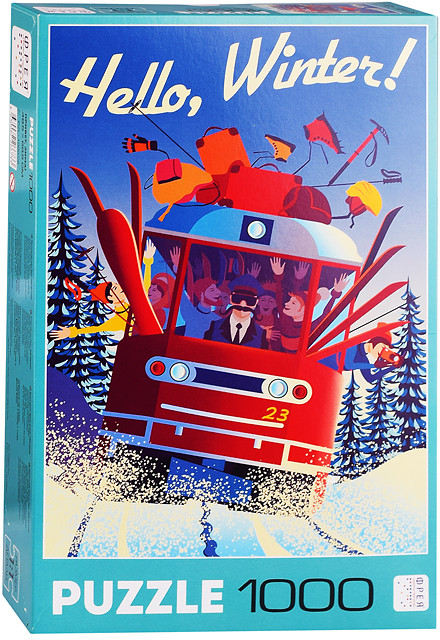 Пазл «Привет, Зима!» | Фрея