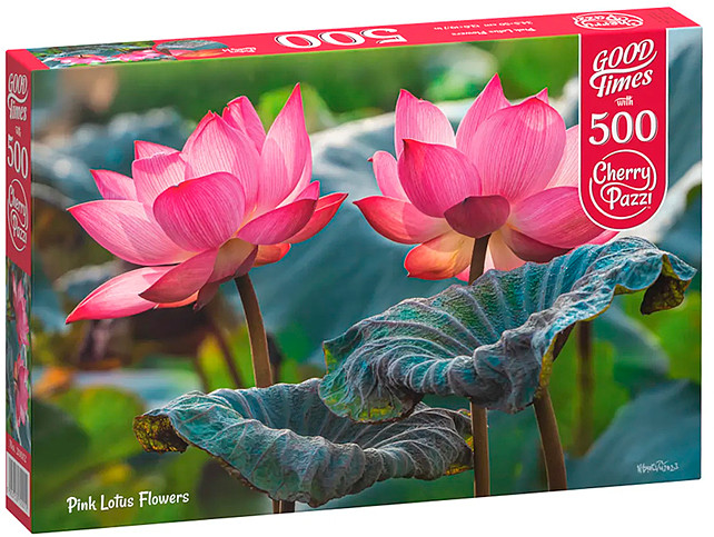 Пазл «Розовые цветы лотоса» | Cherry Pazzi