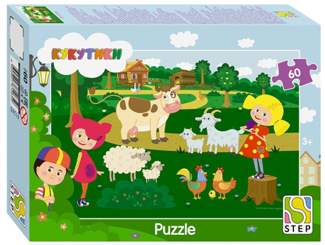 Пазл «Кукутики» | Step Puzzle