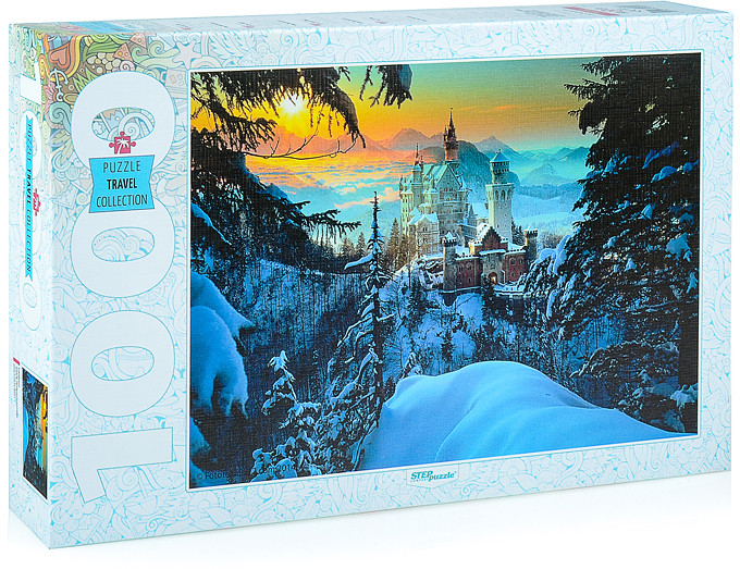 Пазл «Бавария.Замок Нойшванштайн» | Step Puzzle