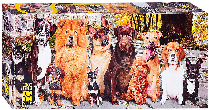 Пазл «Верные друзья» | Step Puzzle