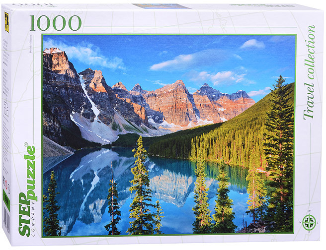 Пазл «Горное озеро» | Step Puzzle