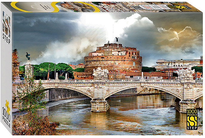 Пазл «Замок Святого Ангела. Рим. Италия» | Step Puzzle
