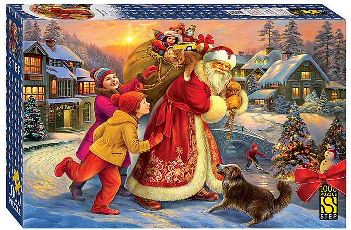 Пазл «Новый год у ворот» | Step Puzzle