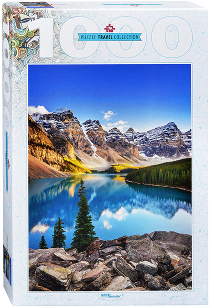 Пазл «Озеро в горах» | Step Puzzle