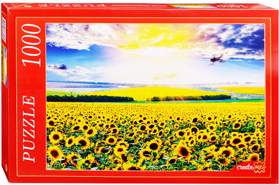 Пазл «Поле посолнухов»