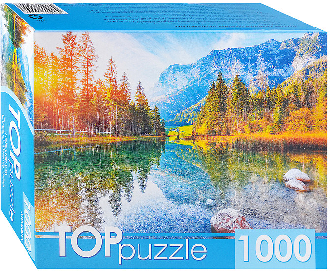 Пазл «Германия. Озеро Хинтерзее» | Рыжий кот