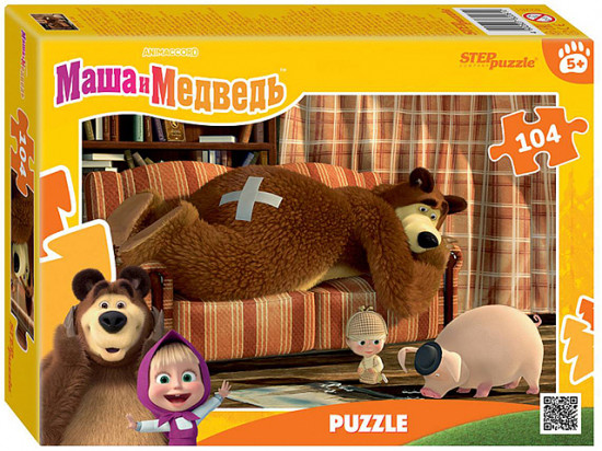 Пазл «Маша и Медведь. Лесные истории»