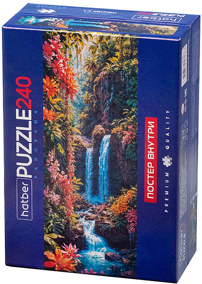 Пазл «Premium. Живописный водопад» | Hatber