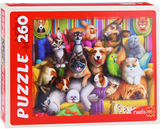 Пазл «Забавные животные №1»