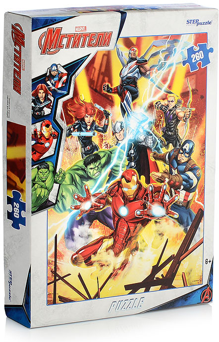 Пазл «Черная вдова» | Step Puzzle