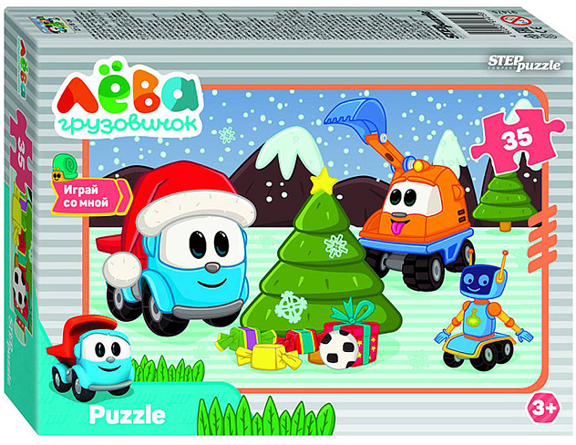 Пазл «Грузовичок Лёва. Друзья» | Step Puzzle