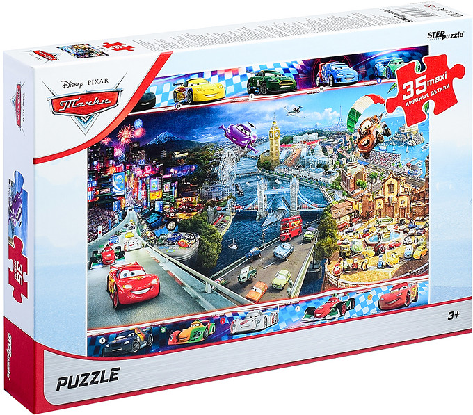 Пазл «Тачки-4» | Step Puzzle