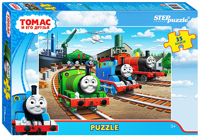 Пазл «Томас и его друзья» | Step Puzzle