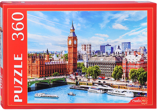 Пазл «Величественный Лондон» | Рыжий кот