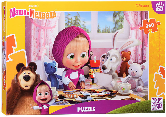Пазл «Маша и Медведь» | Step Puzzle