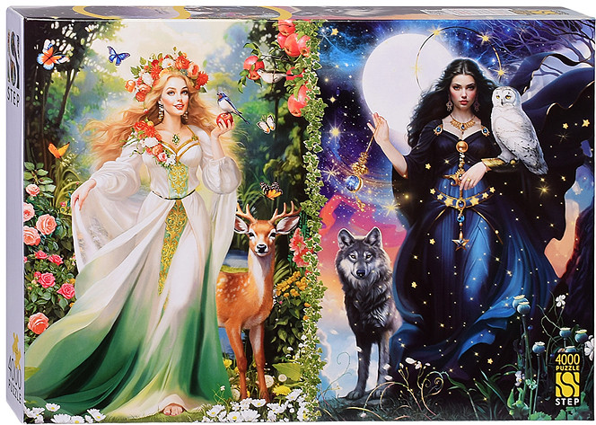 Пазл «День и ночь» | Step Puzzle