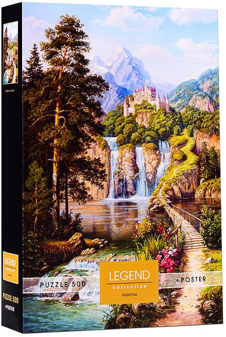 Пазл «Legend. Замок в горах» | Hatber