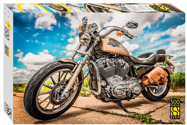 Пазл «Мотоцикл-легенда» | Step Puzzle