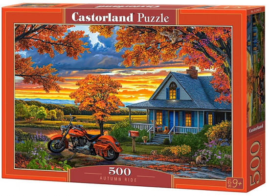 Пазл «Осенняя поездка»