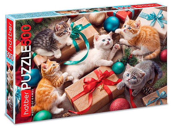 Пазл «Пушистый праздник» | Hatber