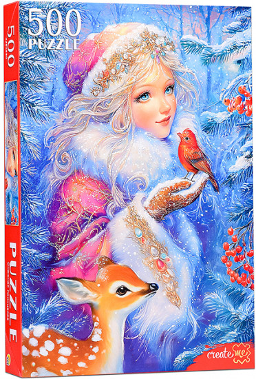 Пазл «Снежная принцесса»