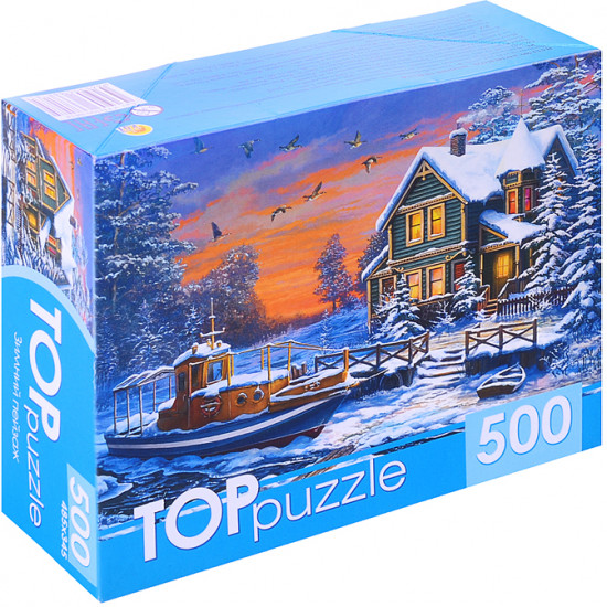 Пазл «Зимний пейзаж»