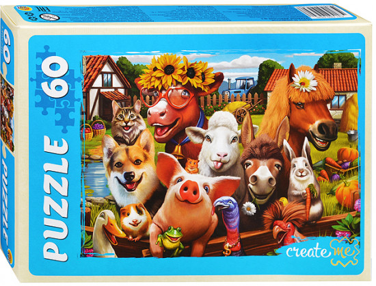 Пазл «Забавные животные № 6»