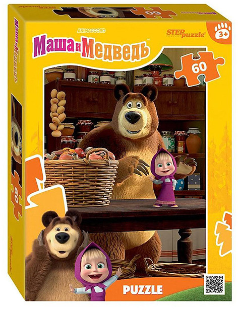 Пазл «Маша и Медведь. Лесные истории» | Step Puzzle