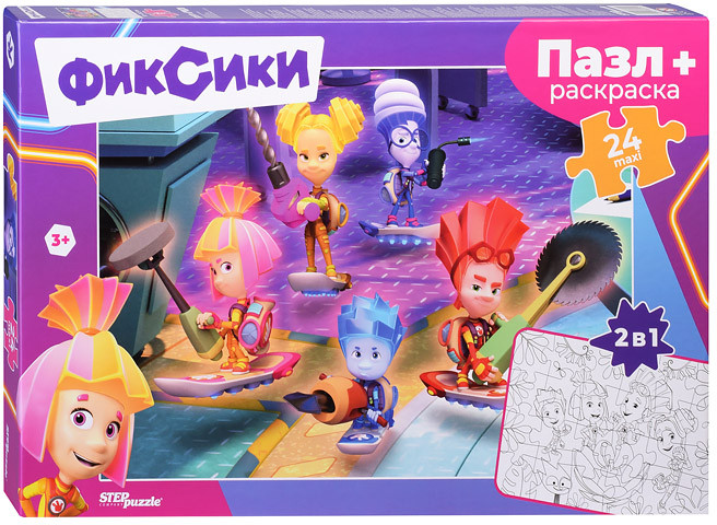 Пазл «Фиксики» | Step Puzzle