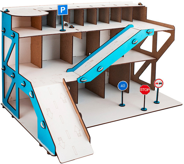 Набор игровой «Парковка космическая» | ПапаСделал