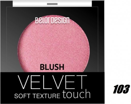 Румяна для лица «Velvet Touch», оттенок 103