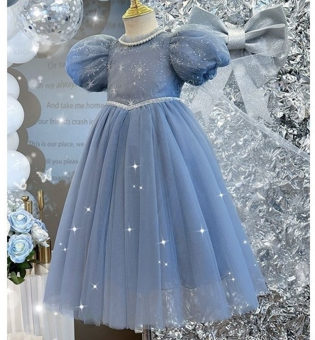 Нарядное платье для девочек «Эльза»