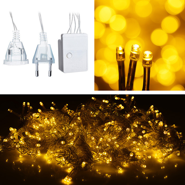 Электрогирлянда-занавес | Снеговичок