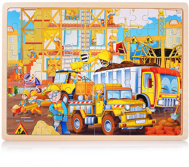 Пазл «Стройка» | Щепочка