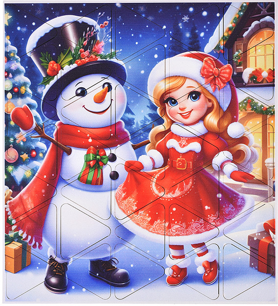 Пазл «Снегурочка»