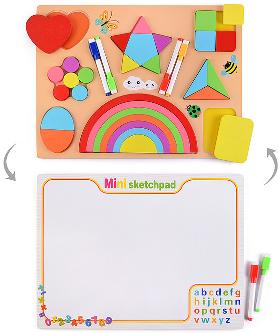 Пазл-вкладыш «Яркая картинка» | Щепочка