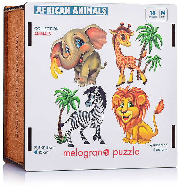 Пазл «Африка» | Melograno puzzle