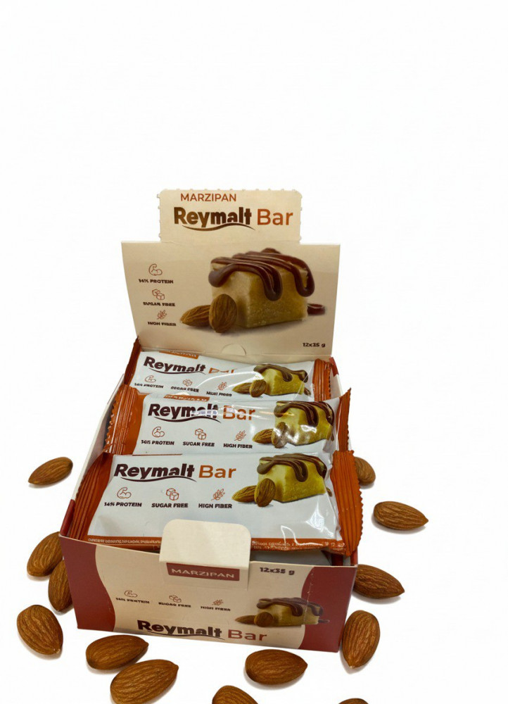 Набор батончиков шоколадных без сахара «Марципан» | Reymalt