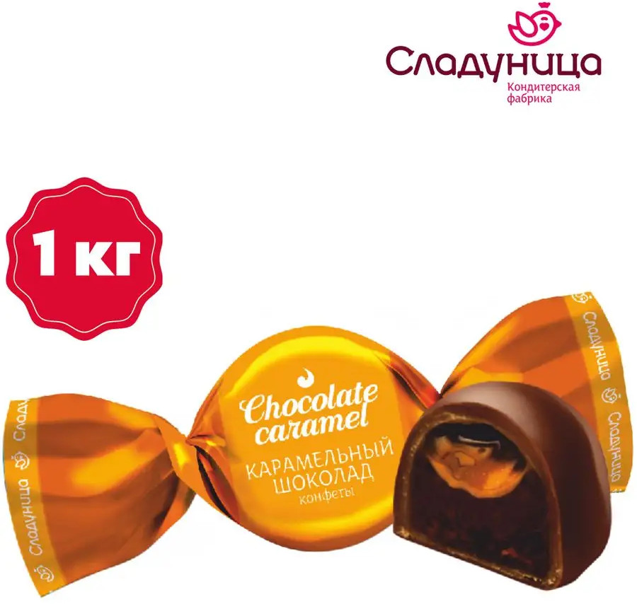 Конфеты помадные глазированные «Карамельный шоколад» | Сладуница