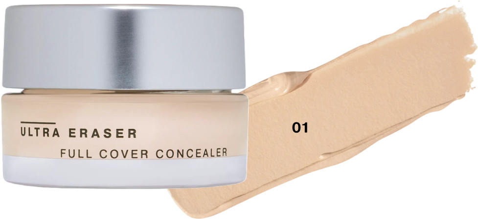 Кремовый консилер «Ultra Eraser», тон 01 Светло-бежевый | Influence Beauty