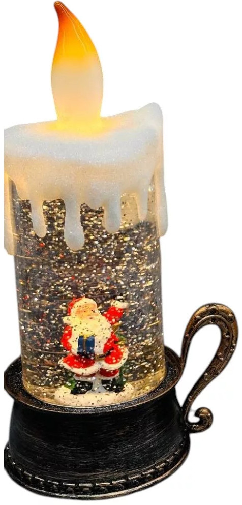 Музыкальная свеча с Дедом Морозом