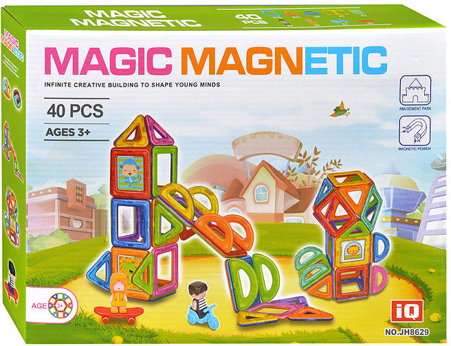 Конструктор магнитный «Геометрия»