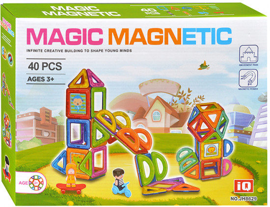 Конструктор магнитный «Геометрия»