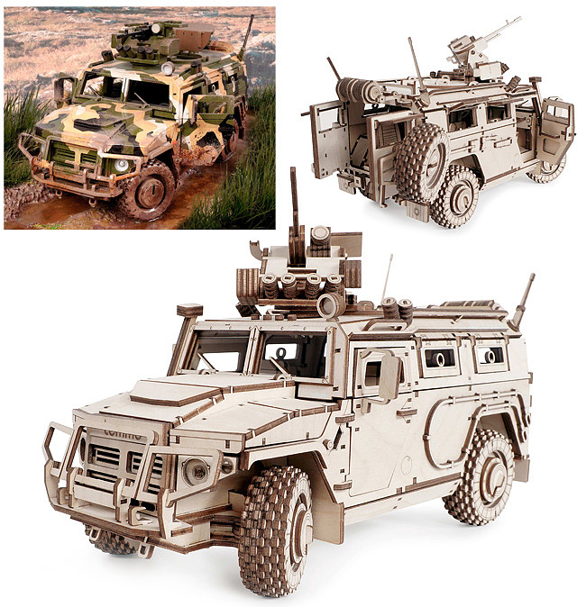 Конструктор «Бронеавтомобиль Лигер» | Lemmo