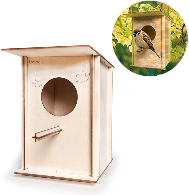 Конструктор «Скворечник. Весна» | Lemmo