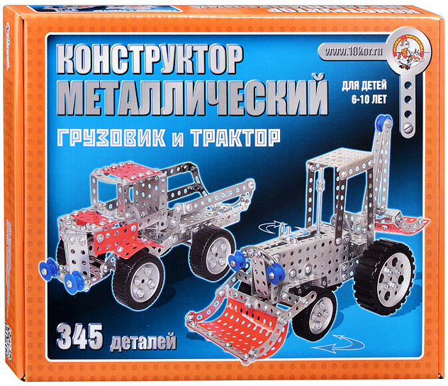 Конструктор «Грузовик и трактор» | Десятое королевство